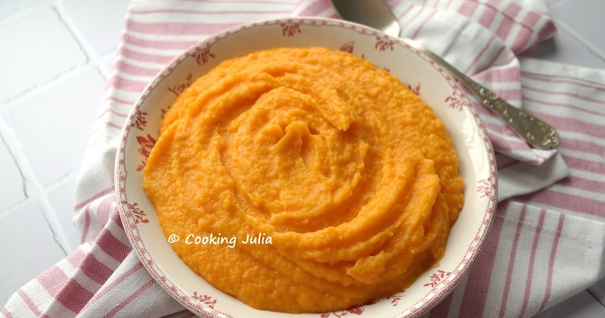 PURÉE DE CAROTTES ET POMMES DE TERRE