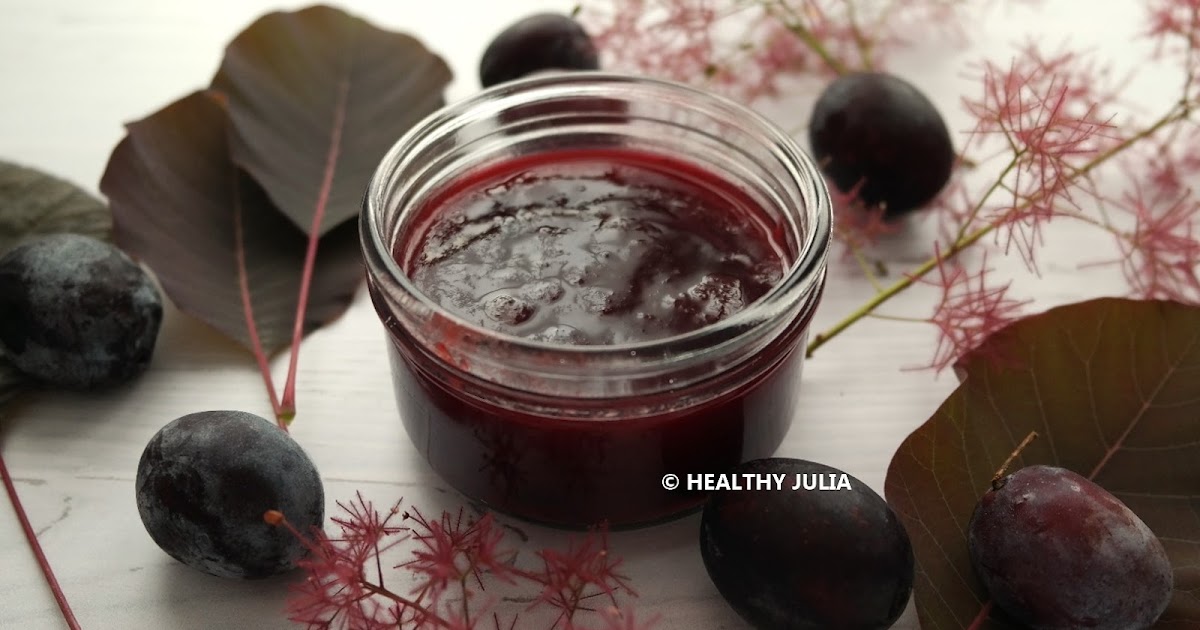 CONFITURE DE PRUNES ALLÉGÉE EN SUCRE