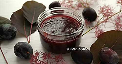 CONFITURE DE PRUNES ALLÉGÉE EN SUCRE