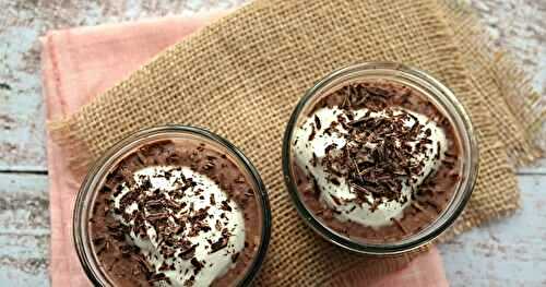 MOUSSE AU CHOCOLAT AU COTTAGE CHEESE