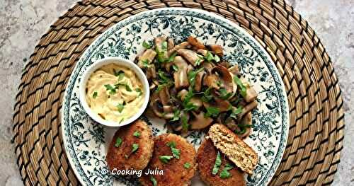 NUGGETS DE POULET ET CHAMPIGNONS (RECYCLAGE)
