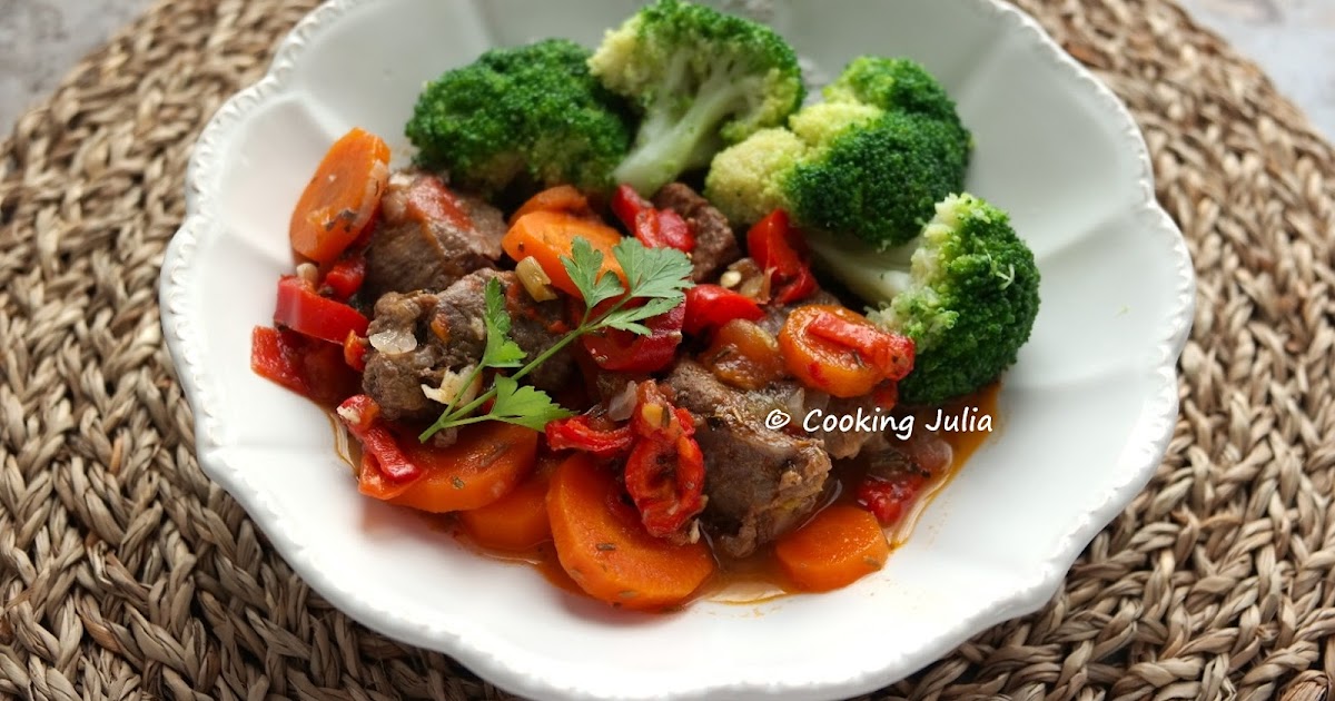 SAUTÉ DE VEAU AUX LÉGUMES 