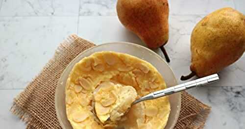BOWL FLAN AMANDE ET POIRE