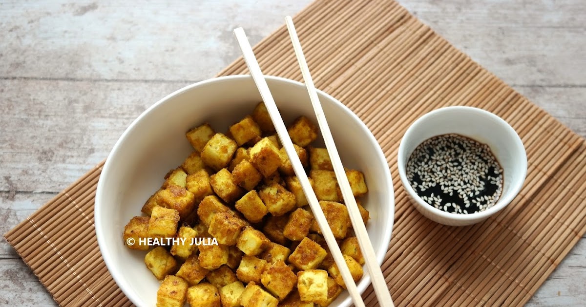 DÉS DE TOFU RÔTIS AUX ÉPICES