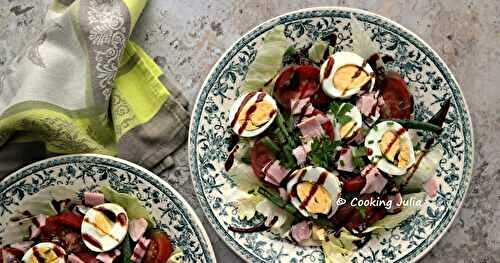 SALADE COMPOSÉE AUX HARICOTS VERTS