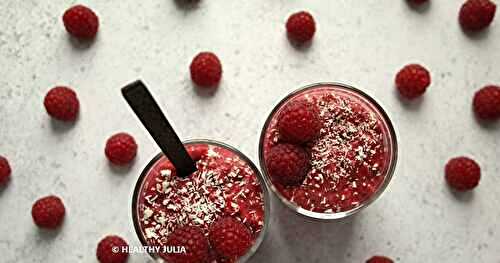 CHIA PUDDING COCO-FRAMBOISE (OCTOBRE ROSE)