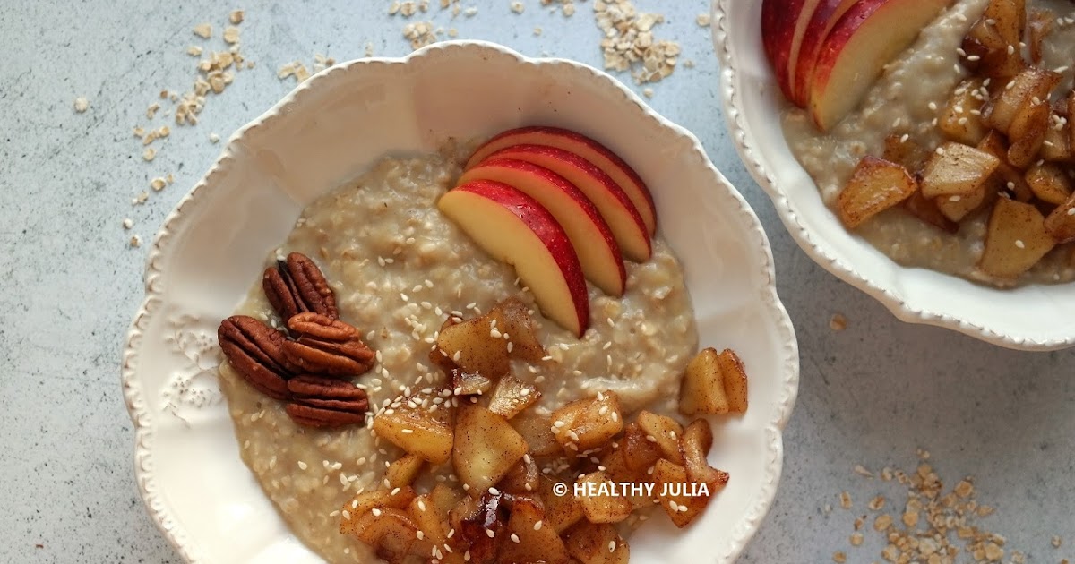 PORRIDGE AVOINE ET POMMES CARAMÉLISÉES