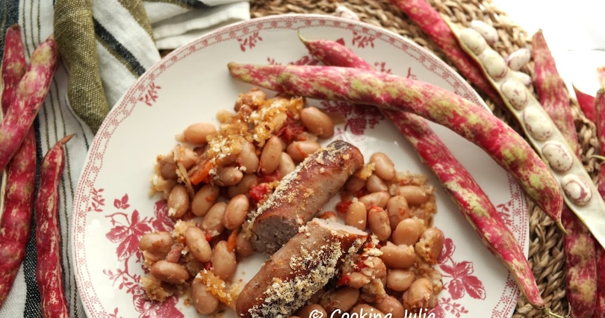 SAUCISSES DE TOULOUSE AUX HARICOTS FAÇON CASSOULET