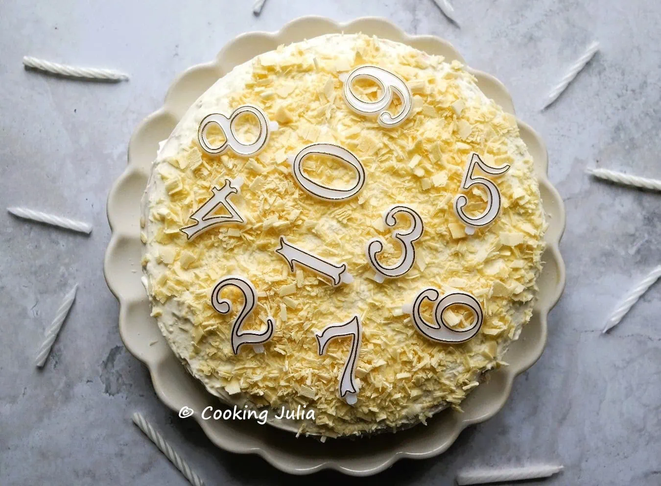 Gâteau d'anniversaire aux framboises