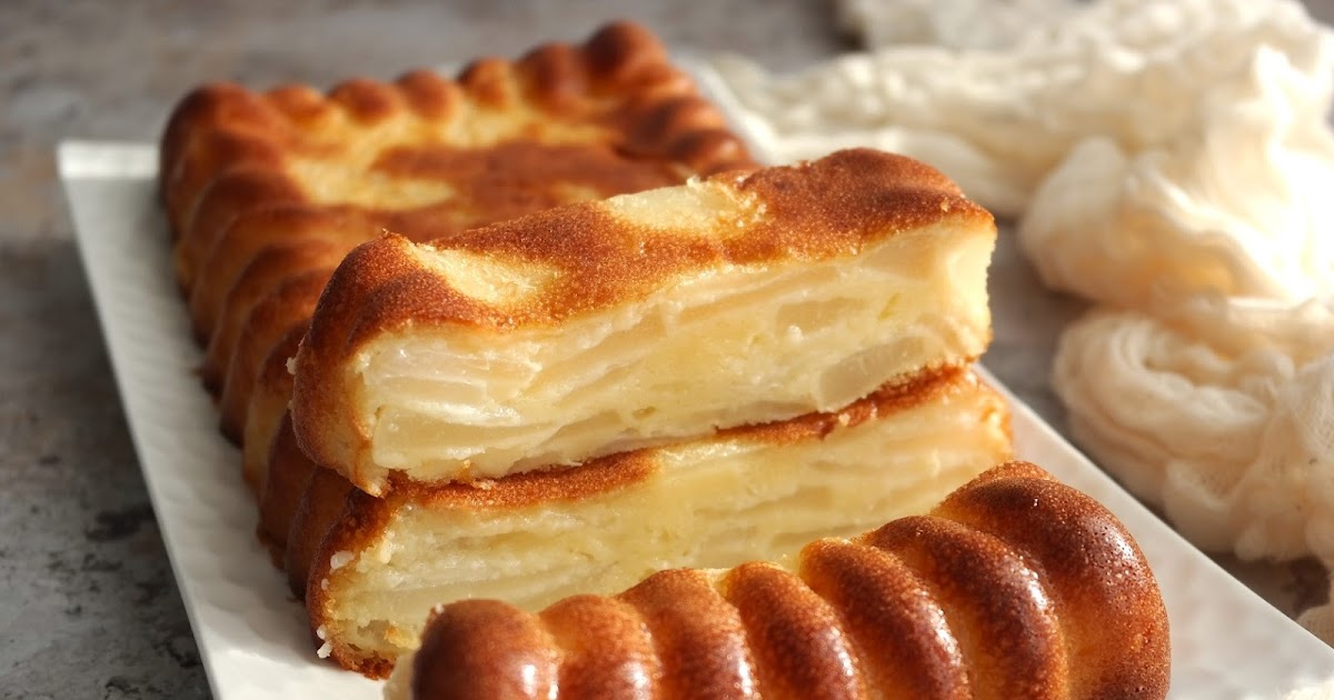 GÂTEAU INVISIBLE AUX POIRES