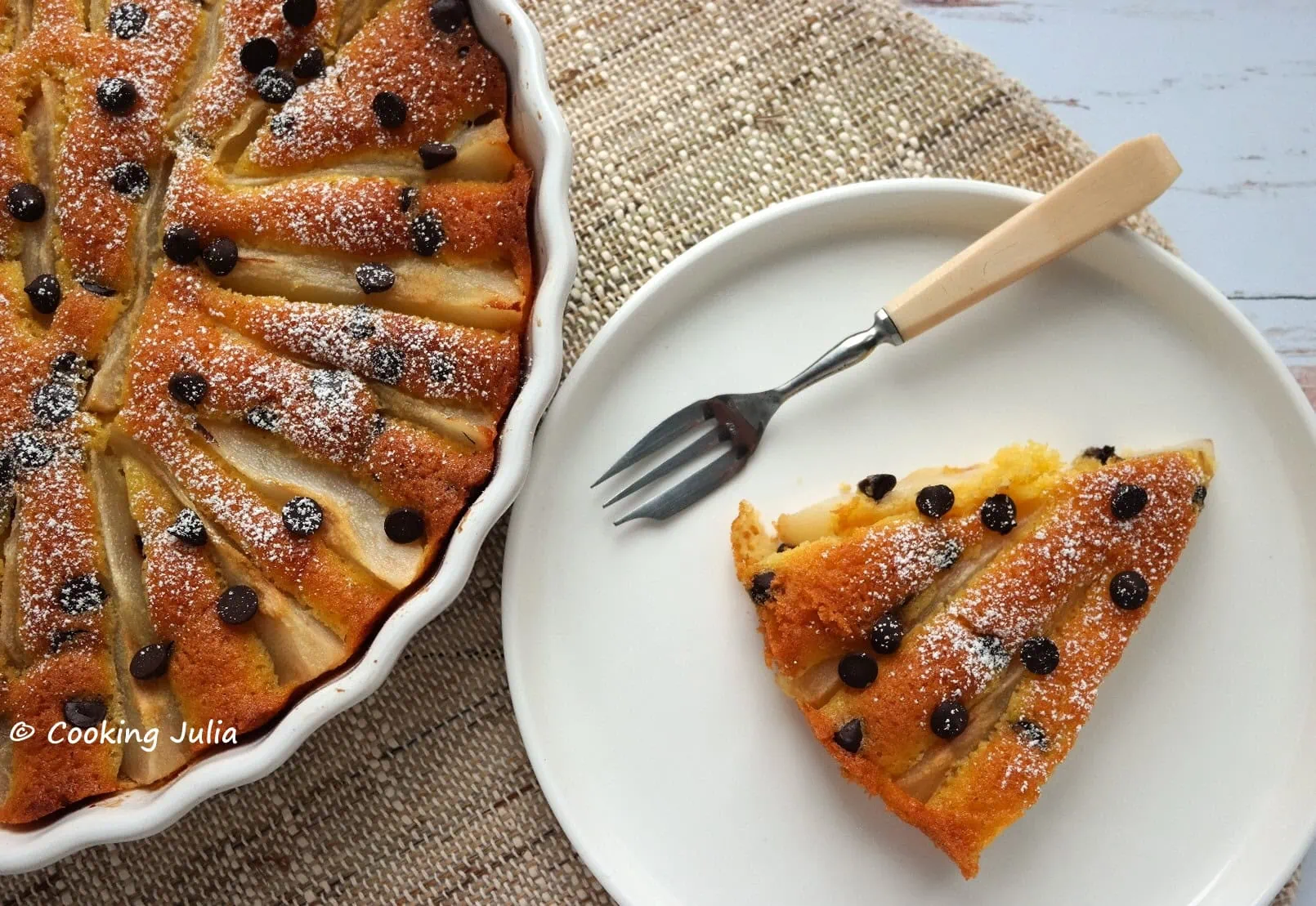 Tarte suisse aux poires