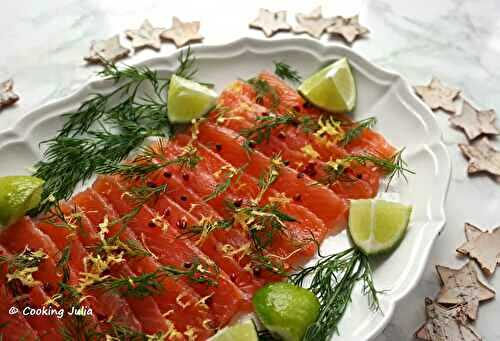 Saumon gravlax
