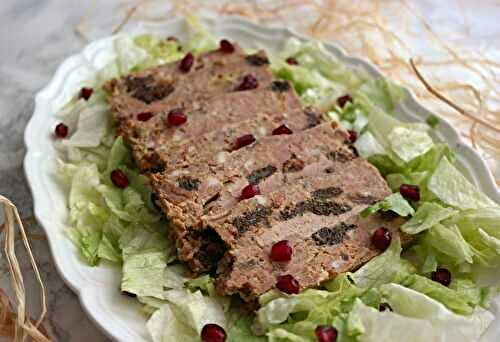 Terrine express aux morilles et au foie gras