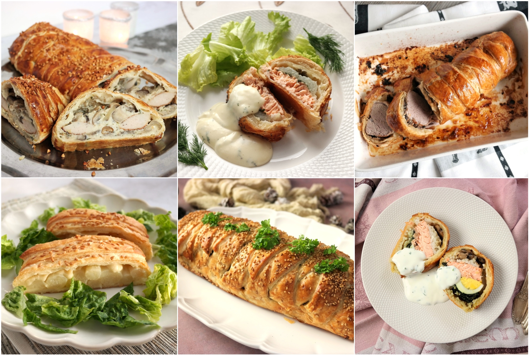 Variations autour… du feuilleté tressé