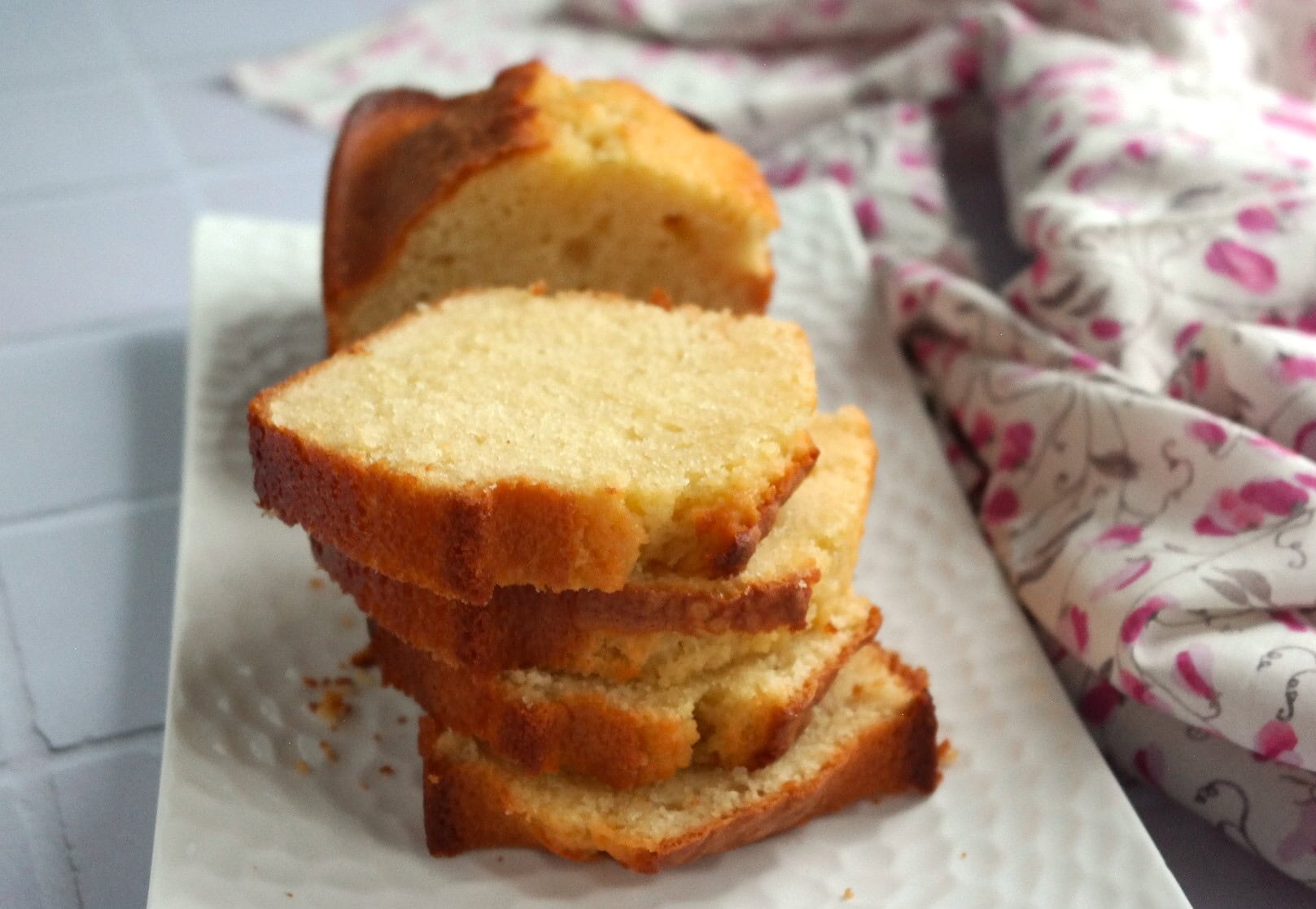 Cake moelleux au petit-lait