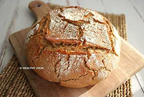 Pain cocotte au levain facile