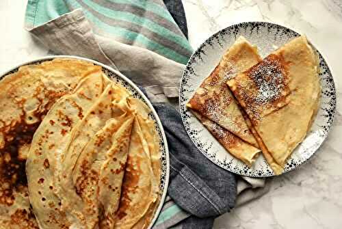 Pâte à crêpes facile de Pierre Hermé