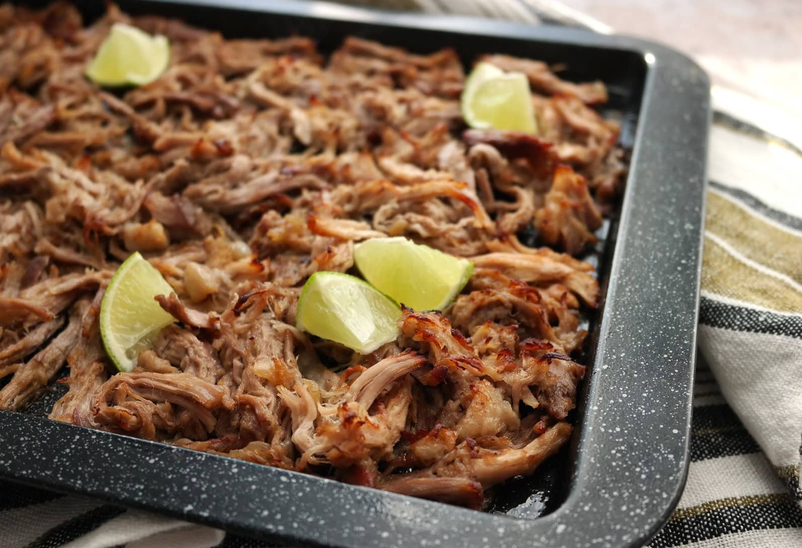 Porc effiloché mexicain