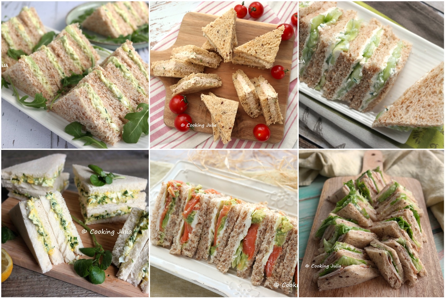 Variations autour… des petits sandwiches anglais