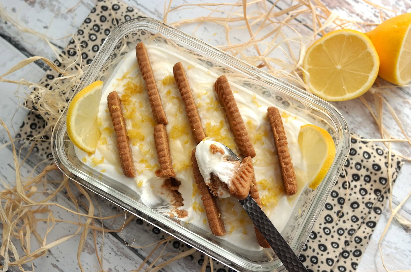 Cheesecake japonais façon tarte au citron