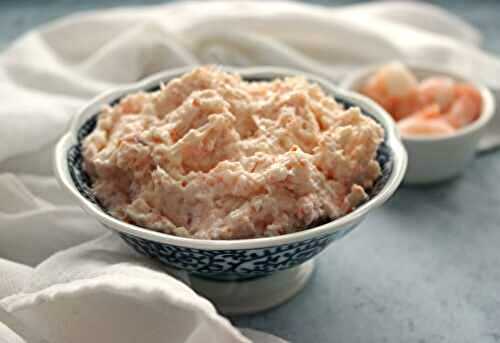 Tartinade de crevettes et surimi