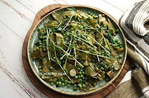 Jardinière de printemps aux trois pois