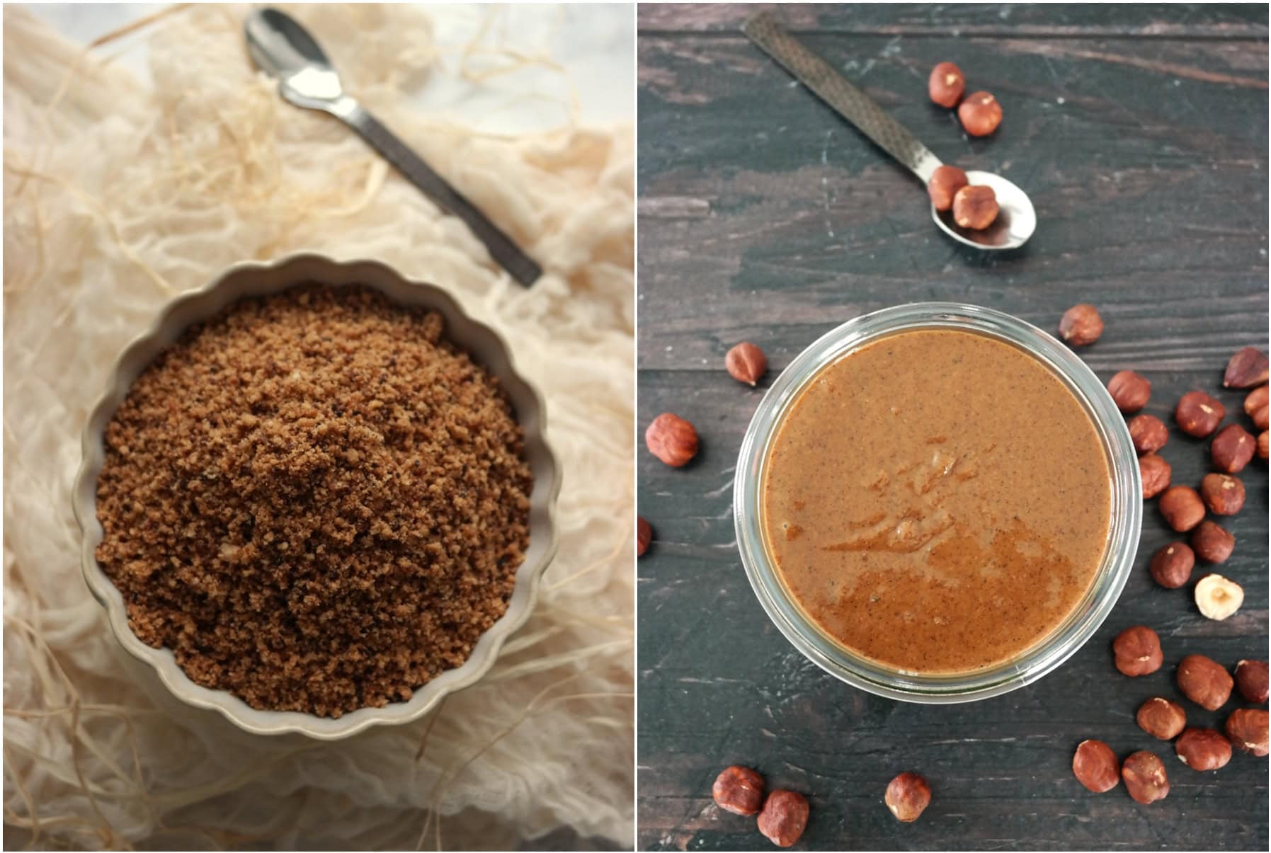 Pralin et praliné 100 % noisette