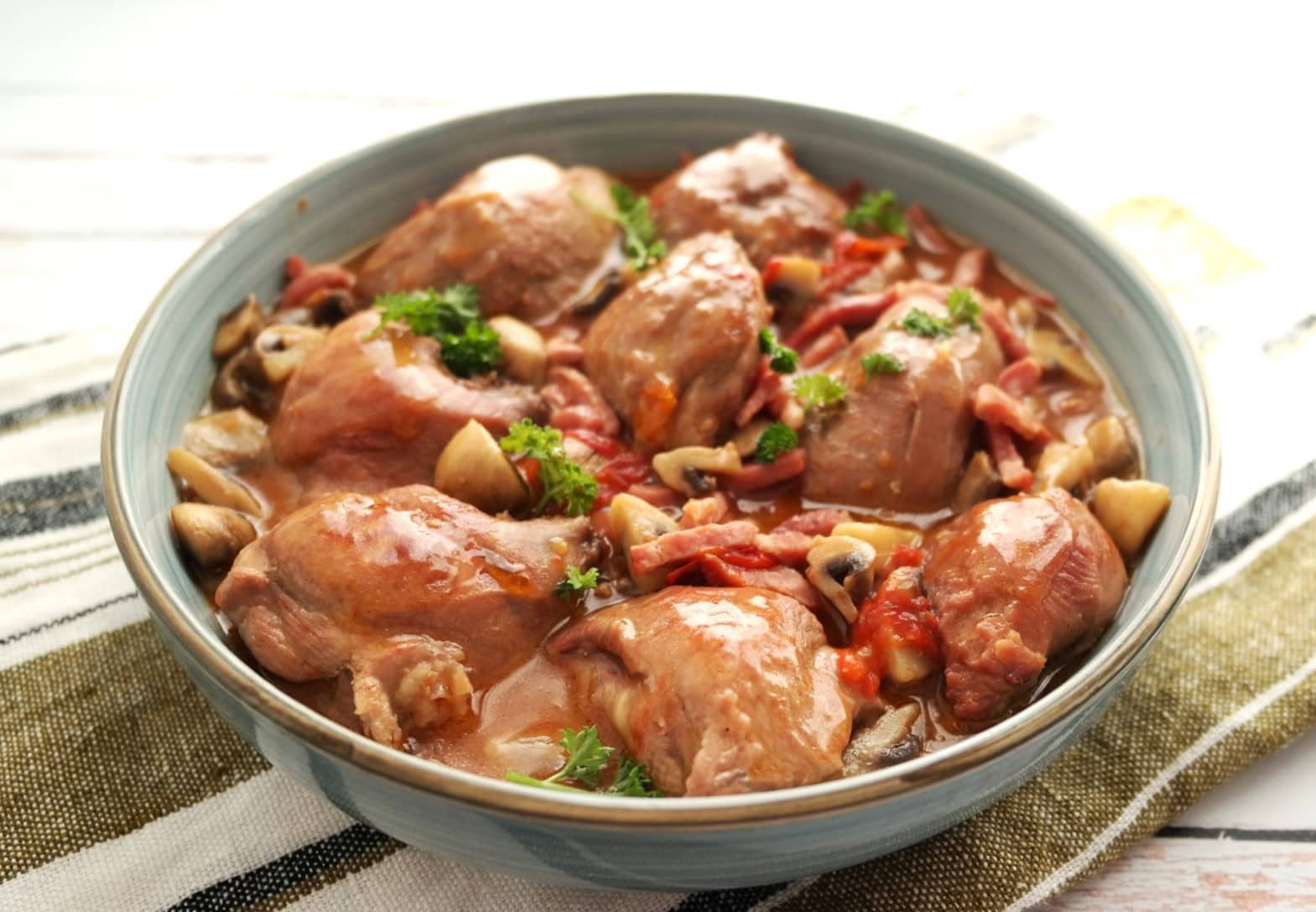 Sot-l'y-laisse de dinde à la campagnarde