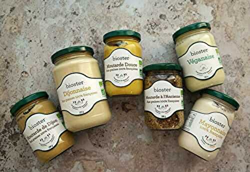 Bioster, des moutardes 100 % françaises, bio et locales