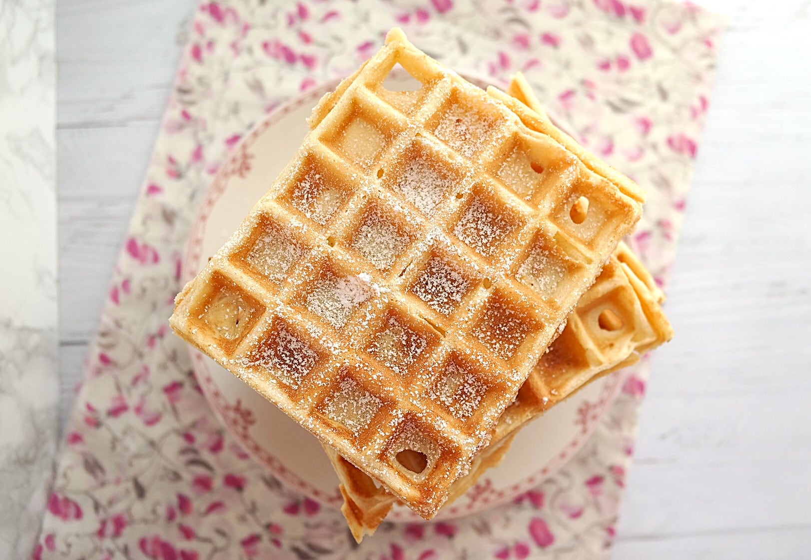 Gaufres express au lait ribot