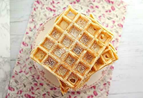 Gaufres express au lait ribot