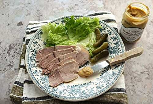 Rouelle de porc comme du jambon blanc