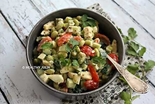 Salade crémeuse à l’edamame