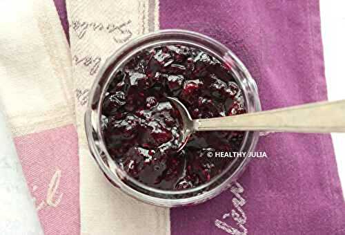 Confiture de fruits rouges ultra-légère