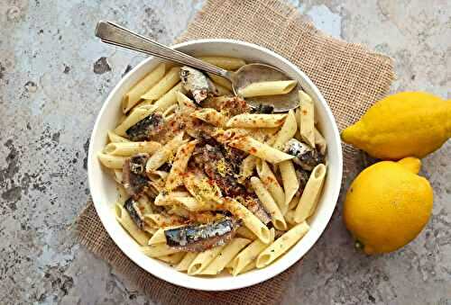 Pâtes aux sardines