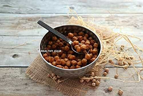 Pois chiches panés croustillants