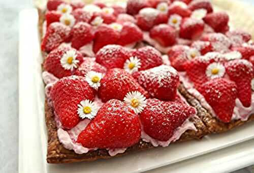 Tartelettes fraises-framboises au mascarpone