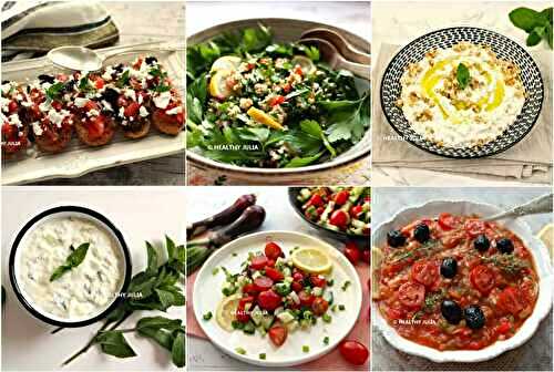 Variations healthy autour… des salades méditerranéennes