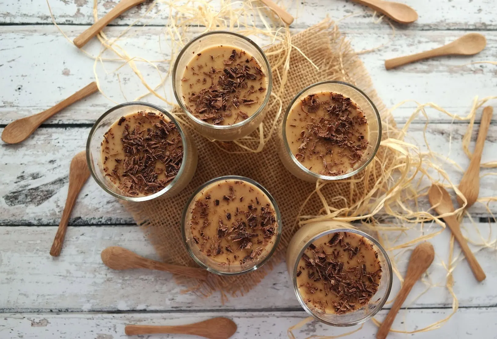 Crèmes Mont Blanc au café