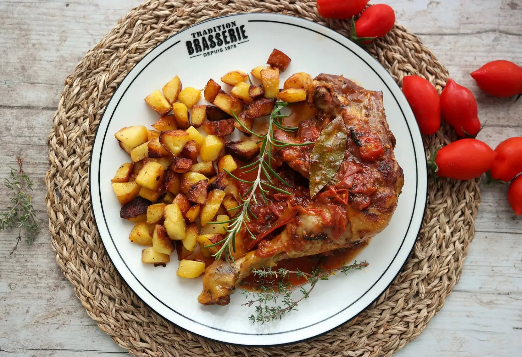 Cuisses de poulet à la provençale
