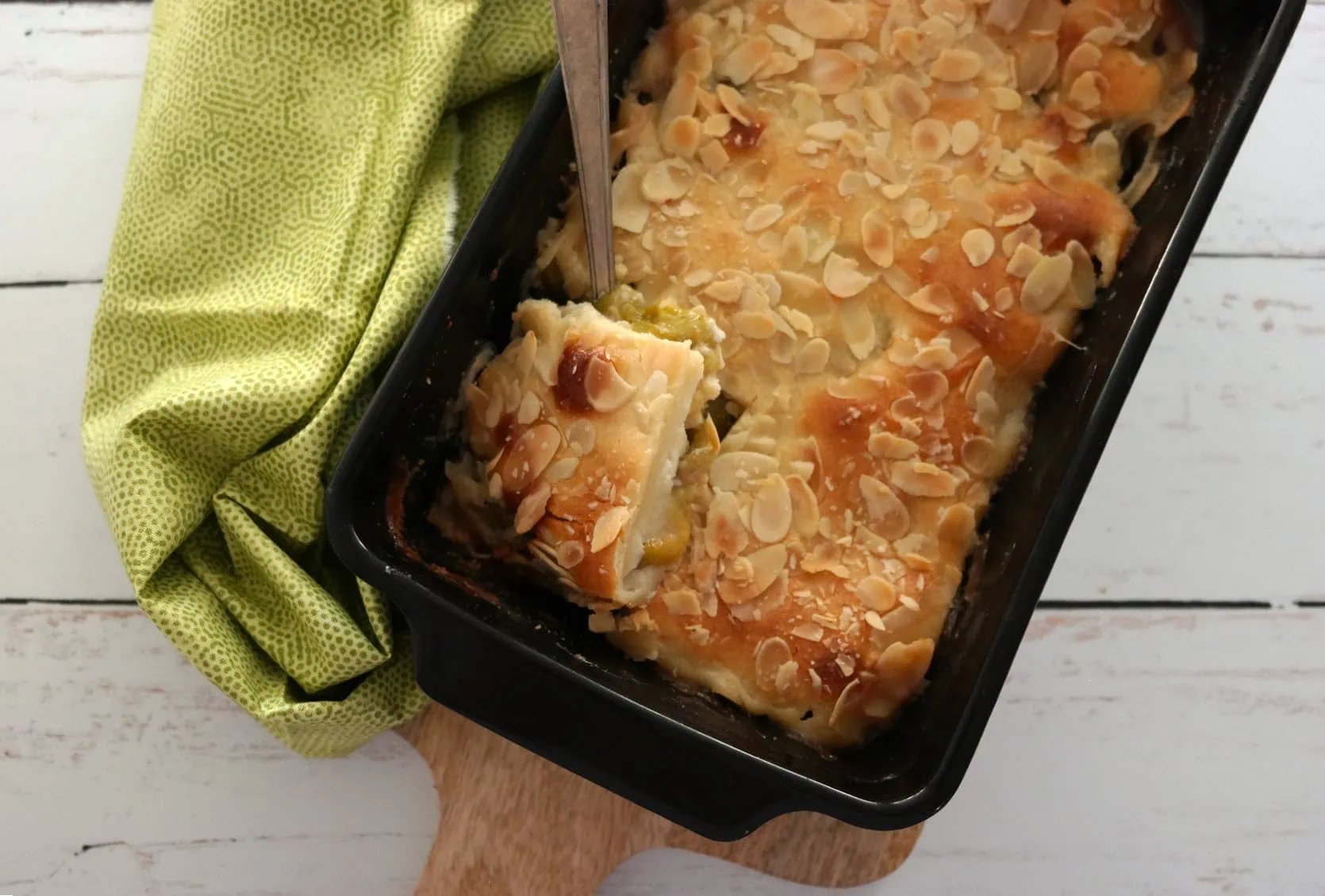 Gratin de reines-claudes au mascarpone