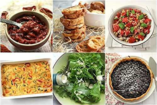 Menu de saison healthy #14 : fin d’été