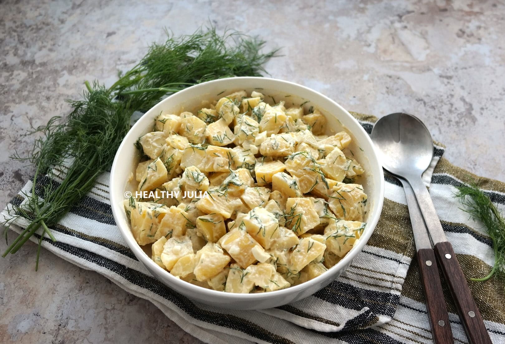 Salade de pommes de terre à l’aneth