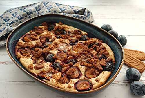 Bettelmann aux prunes et spéculoos