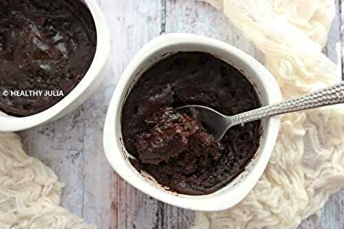 Brownie au cottage cheese (sans gluten)