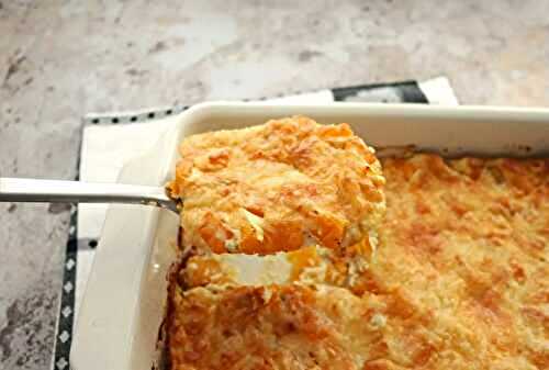 Gratin de butternut à l'ail