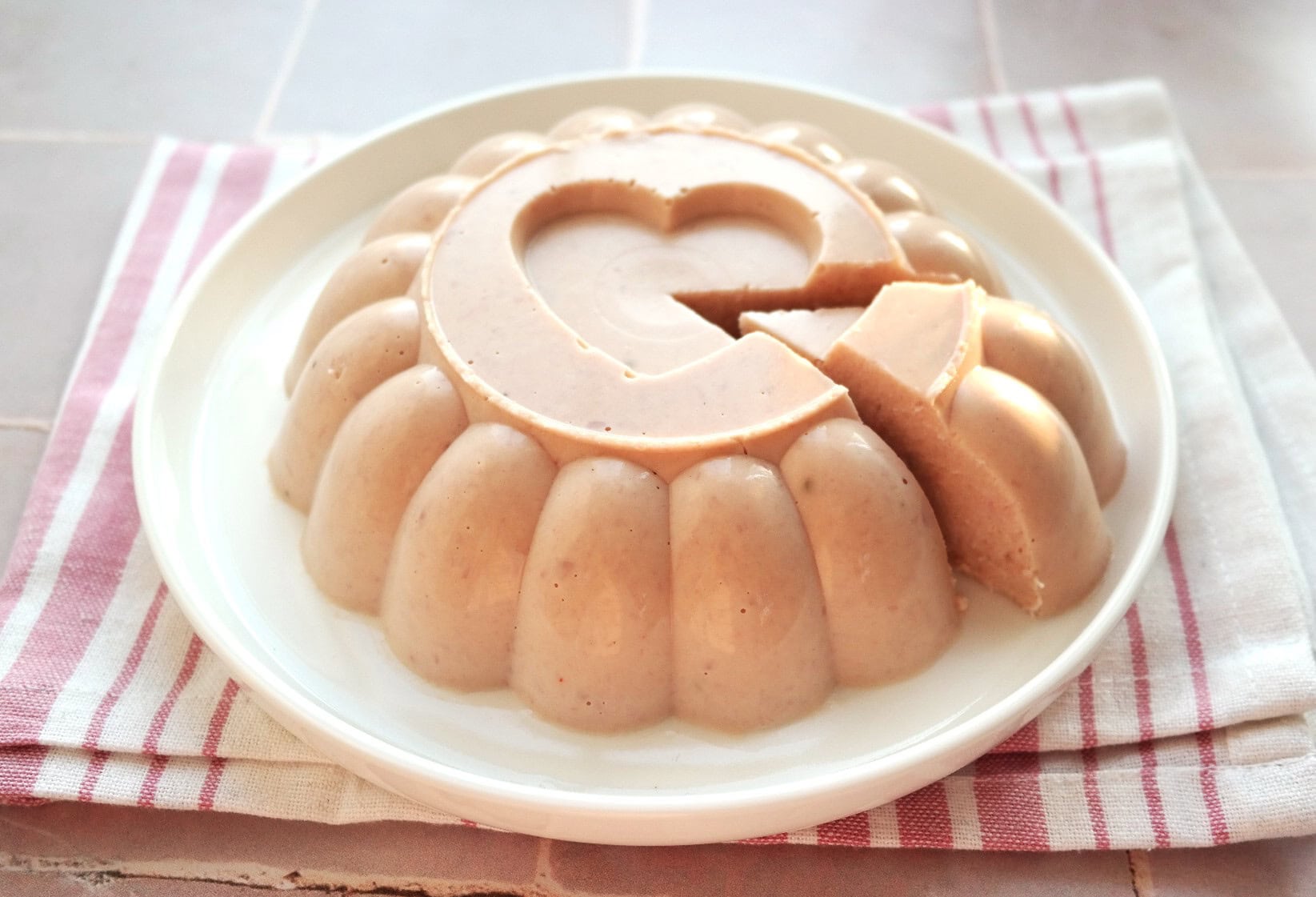 Charlotte de mousse de jambon