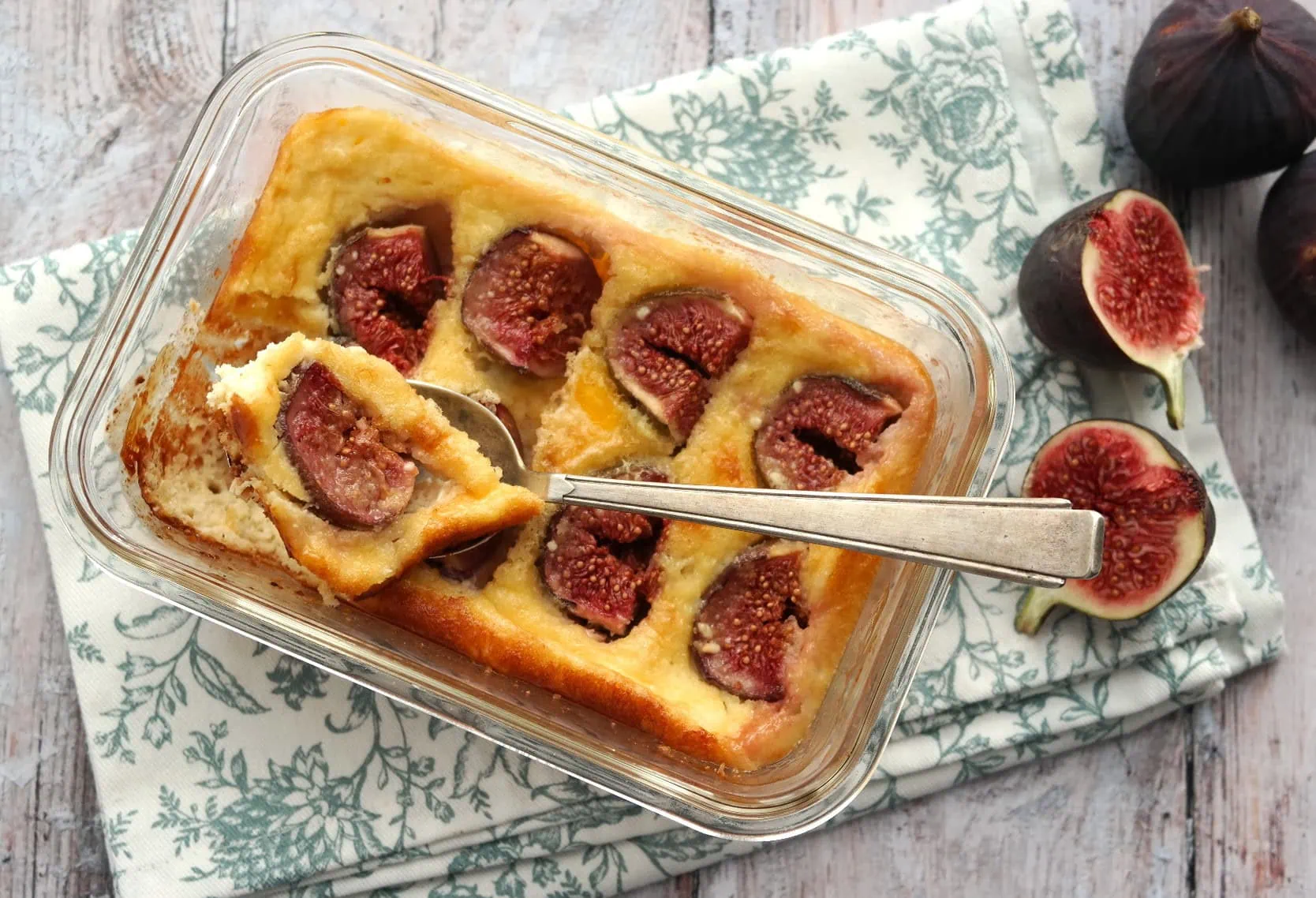 Gratin de figues (meal prep)