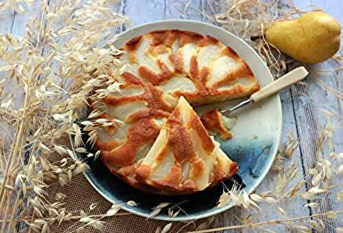 Tarte suisse aux poires et à l’amande