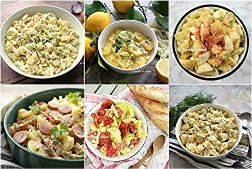 Variations autour… de la salade de pommes de terre